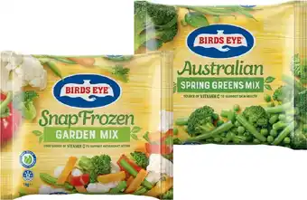 IGA Birds Eye Snap Frozen Vegetables 1kg Selected Varieties offer