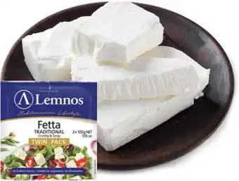 IGA Lemnos Fetta Traditional Twin Pack 2x100g offer