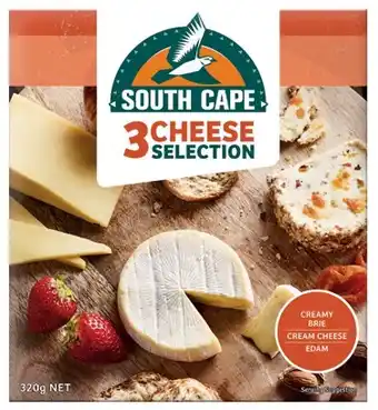 IGA South Cape 3 Cheese Selection 320g offer