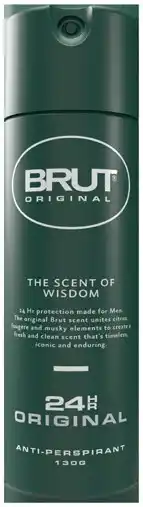 IGA Brut Anti‑Perspirant or Body Spray 130g Selected Varieties offer