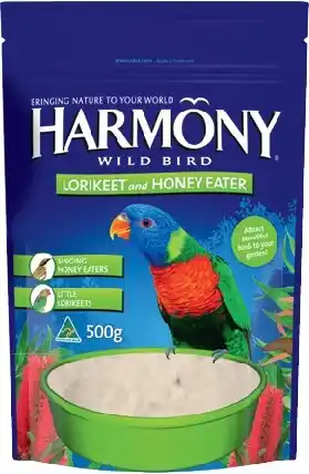 IGA Harmony Wild Bird Lorikeet and Honey Eater 500g offer