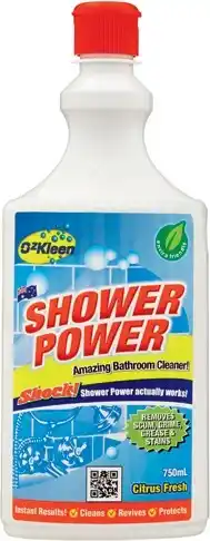 IGA OzKleen Shower Power Bathroom Cleaner 750mL offer