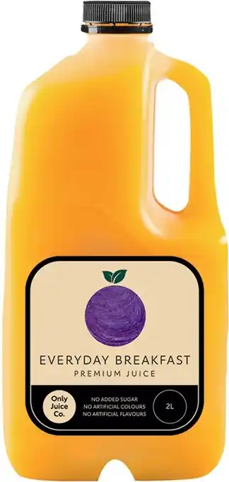 IGA Only Juice 2 Litres Selected Varieties offer