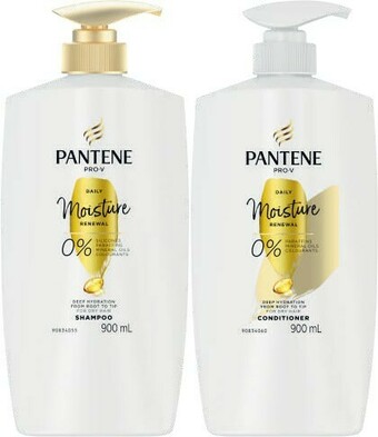 Coles Pantene Shampoo or Conditioner 900mL offer