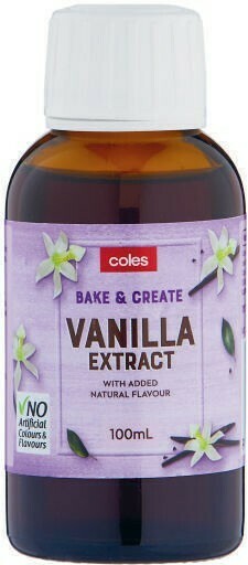 Coles Coles Bake & Create Vanilla Extract 100mL offer