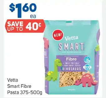 Foodland Vetta Smart Fibre Pasta 375-500g offer
