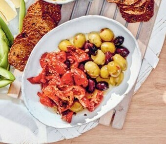 Coles Brand Pre-Packed Antipasto 110g-170g
