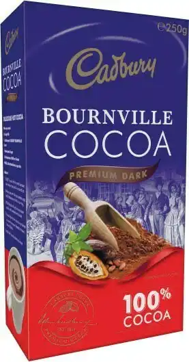 Coles Cadbury Bournville Cocoa 250g offer