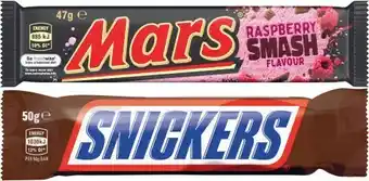 Coles Mars Medium Bar 35g-56g, Europe Bar 40g-45g or Toblerone 50g offer