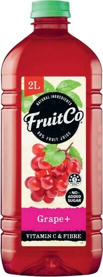 Coles Fruit Co Plus + Juice 2 Litre offer