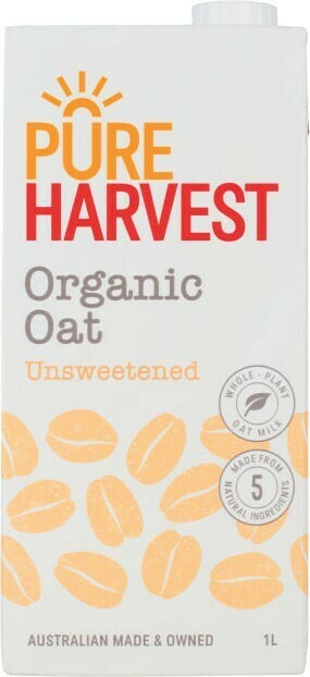 Coles Pureharvest Organic Long Life Oat Milk 1 Litre offer
