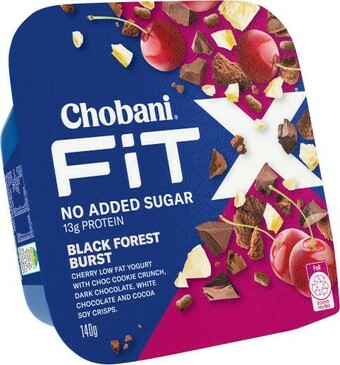 Coles Chobani Fit X Yogurt 140g offer