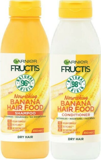 Coles Garnier Fructis Hair Food Shampoo or Conditioner 350mL offer