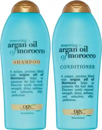 Coles Ogx Shampoo or Conditioner 750mL offer