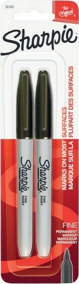 Coles Sharpie Fine Black Markers 2 Pack offer