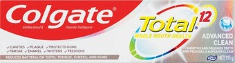 Coles Colgate Total Advanced Toothpaste 115g offer