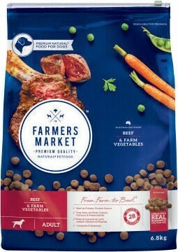 Coles Farmers Market Dry Dog Food 6.8kg offer