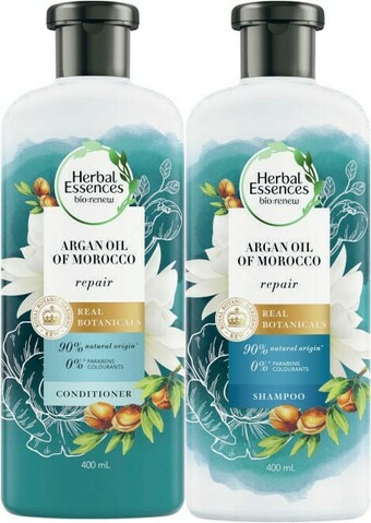 Coles Herbal Essences Bio Renew Shampoo or Conditioner 400mL offer