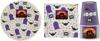 Coles Halloween Paper Cups 10 Pack, Paper Plates 10 Pack or Paper Serviettes 25 Pack offer