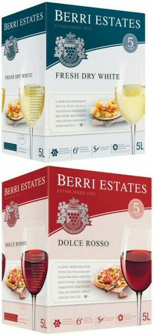 Coles Berri 5 Litre Cask Varieties offer
