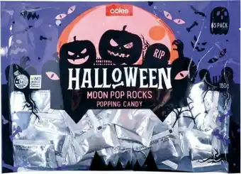 Coles Halloween Popping Candy 180g offer