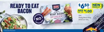Foodland Don Ready Bacon 60g offer