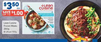 Foodland Lean Cuisine Frozen Meals 280g offer