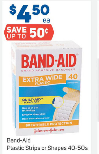 Band-Aid Plastic Strips or Shapes 40-50s