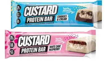 Coles Muscle Nation Custard Protein Bar 60g^ offer