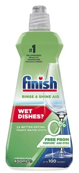 Coles Finish Rinse Aid 0% 400mL offer