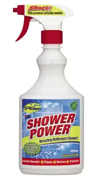 Coles Shower Power Bathroom Cleaner 500mL offer