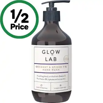 Woolworths Glow Lab Hand Wash Pump 300ml offer