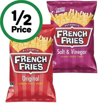 Woolworths French Fries 175g offer