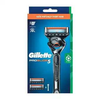 Woolworths Gillette Fusion ProGlide Razor Handle with 2 Replacement Cartridges offer