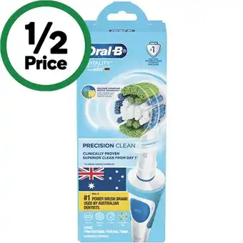 Woolworths Oral B Vitality Precision Clean Electric Toothbrush offer