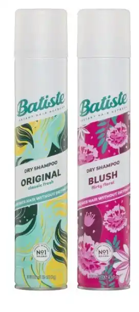 Coles Batiste Dry Shampoo Blush or Original 350mL offer