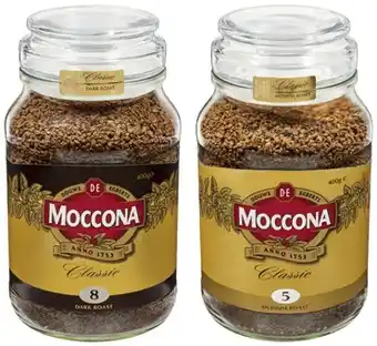 Coles Moccona Freeze Dried Instant Coffee 400g offer