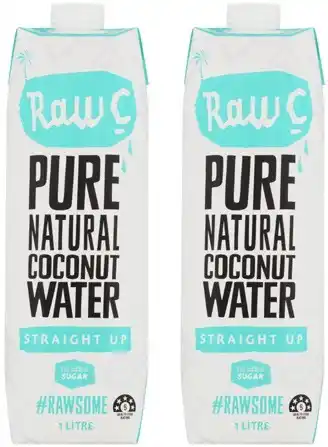 Coles Raw C Coconut Water 1 Litre offer