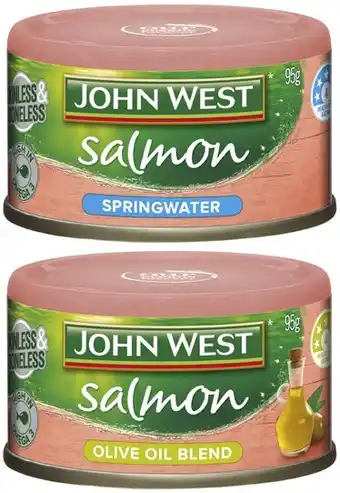 Coles John West Salmon Tempters 95g offer
