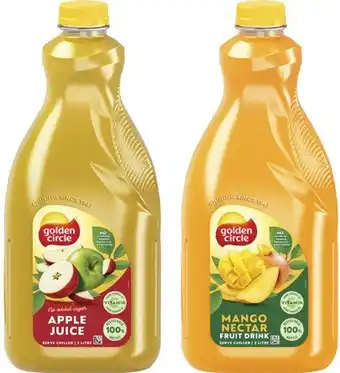 Coles Golden Circle Juice 2 Litre offer