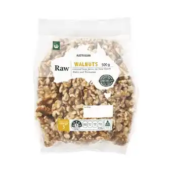 Woolworths Woolworths Australian Walnuts Natural 500g offer