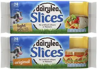 Coles Dairylea Cheese Slices 432g offer
