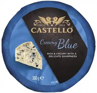 Coles Castello Creamy Blue Cheese 300g offer