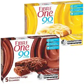 Woolworths Fibre One 100-120g Pk 4/5 offer