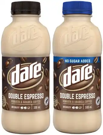 Coles Dare Flavoured Milk 500mL offer