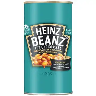 Woolworths Heinz Baked Beans or Spaghetti 535-555g offer