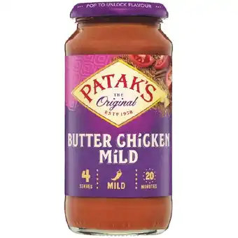 Woolworths Patak's Simmer Sauce 450g offer