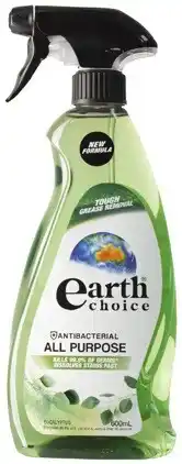 Coles Earth Choice Antibacterial All Purpose Cleaning Spray 600mL offer