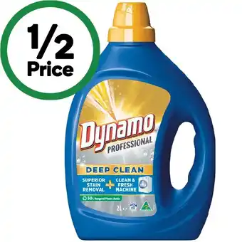 Woolworths Dynamo Professional Laundry Liquid 2 Litre offer