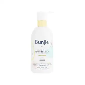 Woolworths Bunjie Baby Top To Toe Wash 500ml offer